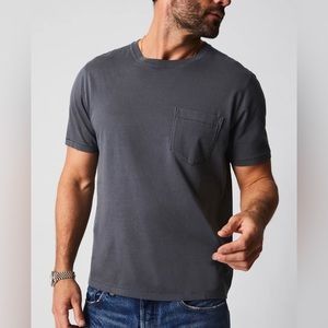 NWT Billy Reid Black Washed Tee Shirt M